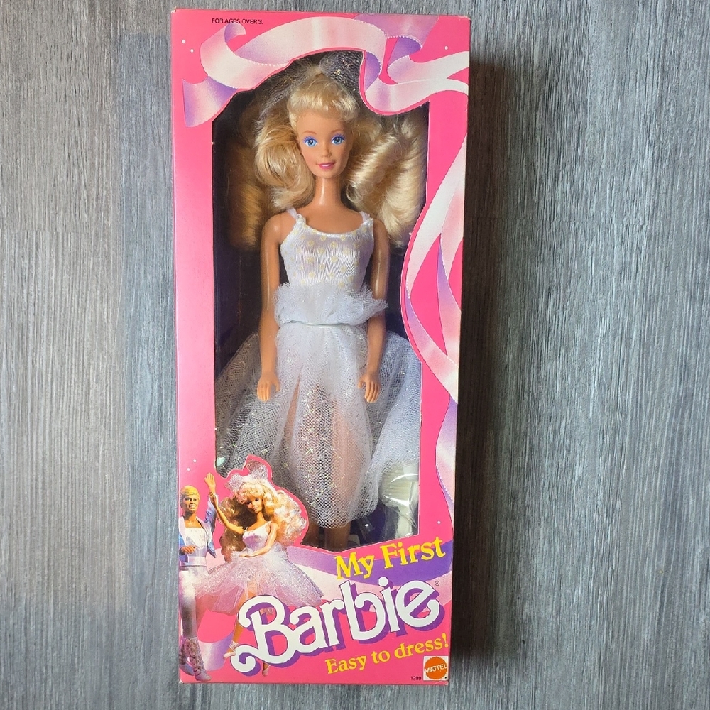 Barbie My First Doll with White Dress